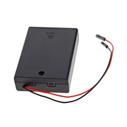 1 pcs : DKS-2AAF - BATT CONT SPRING AA 3 CELL WIRE