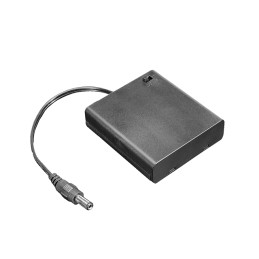 1 pcs : 3788 - BATT HLDR AA 4 CELL BARREL PLUG