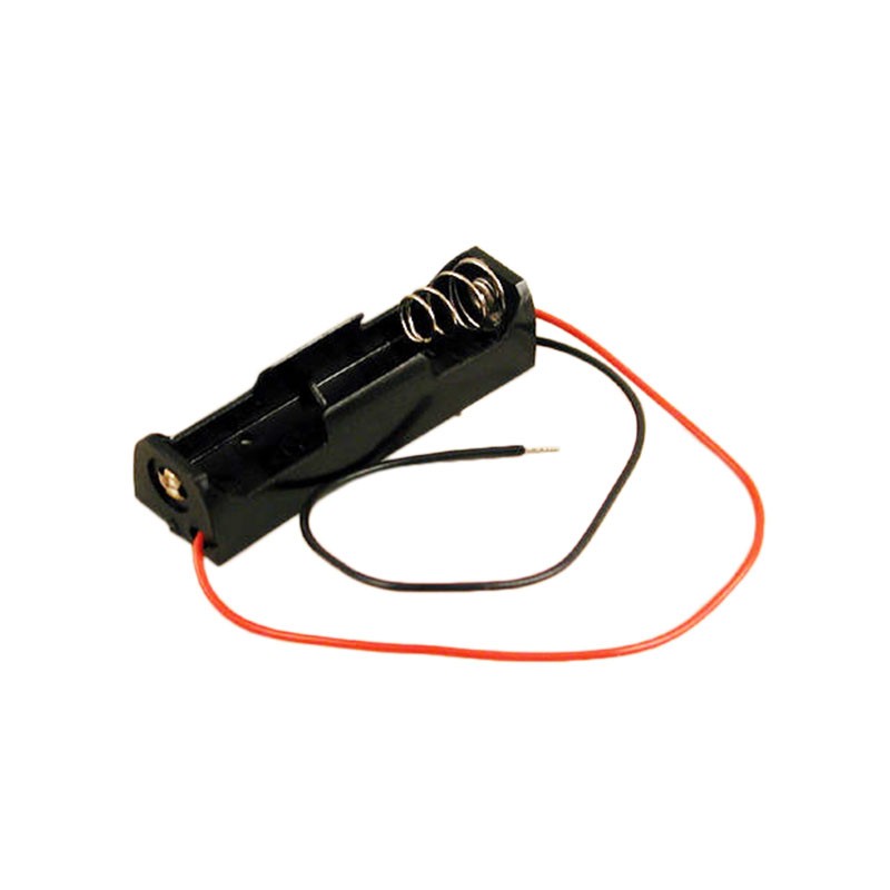 1 pcs : BH1AAW - BATT HOLDER AA 1 CELL WIRE LEADS