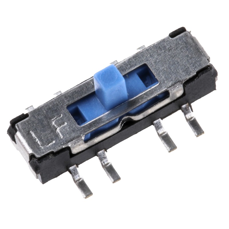 1 pcs - KNITTER-SWITCH PCB Slide Switch DPST On-On-On 300 mA @ 4 V dc