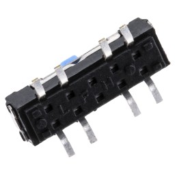 1 pcs - KNITTER-SWITCH PCB Slide Switch DPST On-On-On 300 mA @ 4 V dc