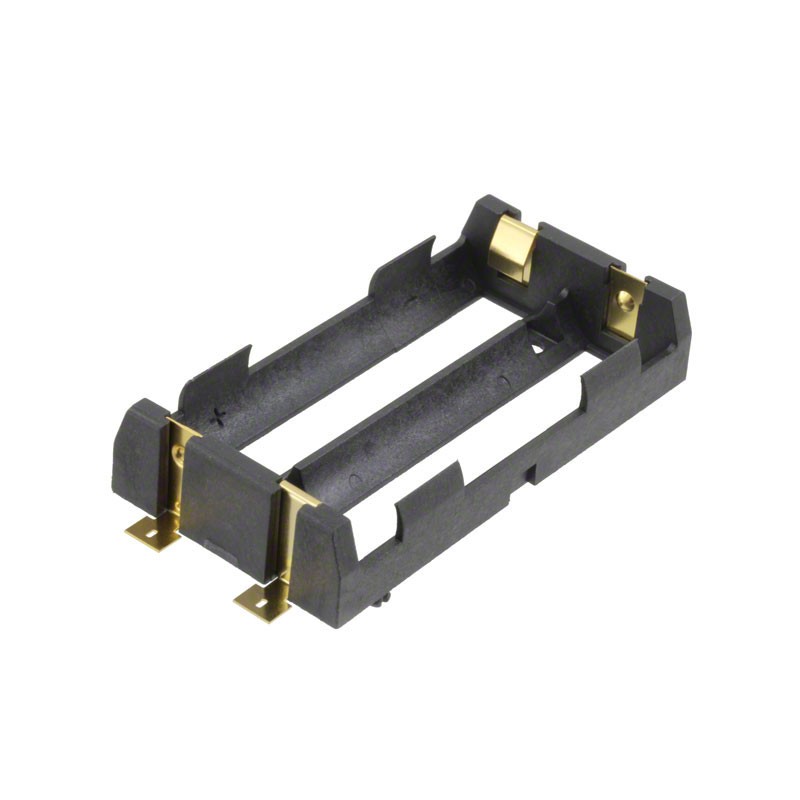 1 pcs : 1048P - BATT HOLDER 18650 2 CELL SMD