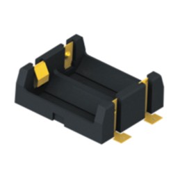 1 pcs : 1080 - BATTERY HOLDER CR123A 2 CELL SMD