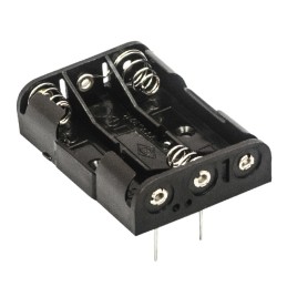 1 pcs : BC3AAAPC - BATTERY HOLDER AAA 3 CELL PC PIN