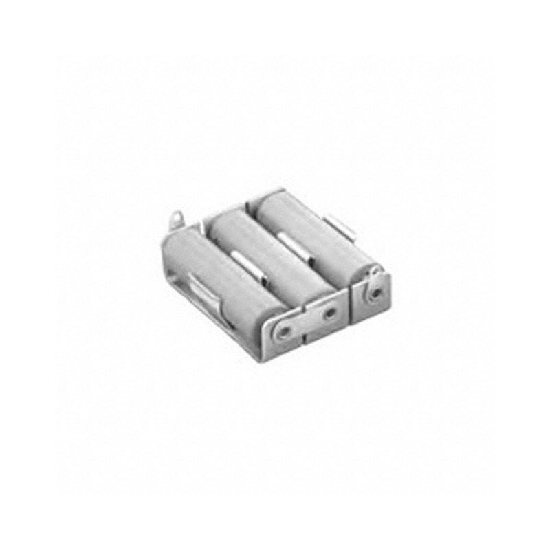 1 pcs : 153 - BATT HOLDER D 3 CELL SOLDER LUG