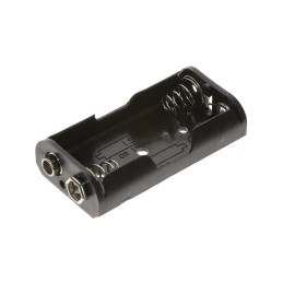 1 pcs : BC2AASF - BATT HOLDER AA 2 CELL SNAP