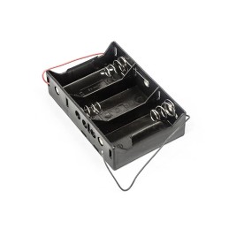 1 pcs : BH3DW - BATTERY HOLDER D 3 CELL 6' LEADS