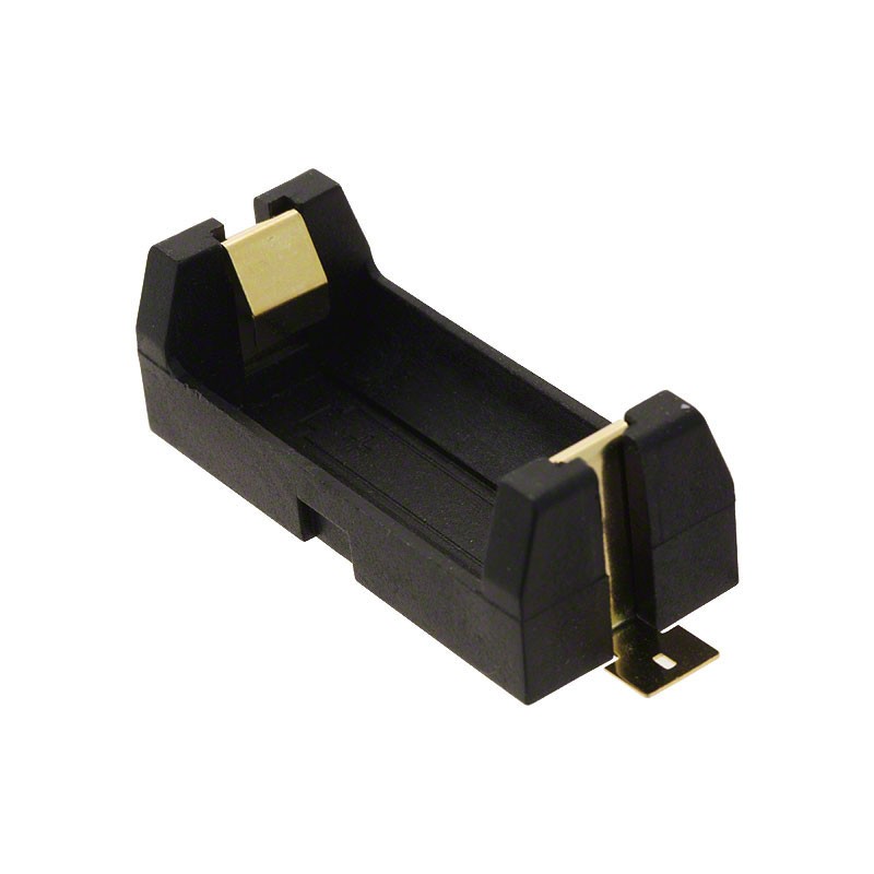 1 pcs : 1018 - BATTERY HOLDER 2/3A 1 CELL SMD