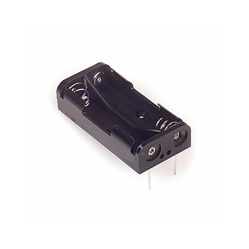 1 pcs : BH2AAAPC - BATTERY HOLDER AAA 2 CELL PC PIN