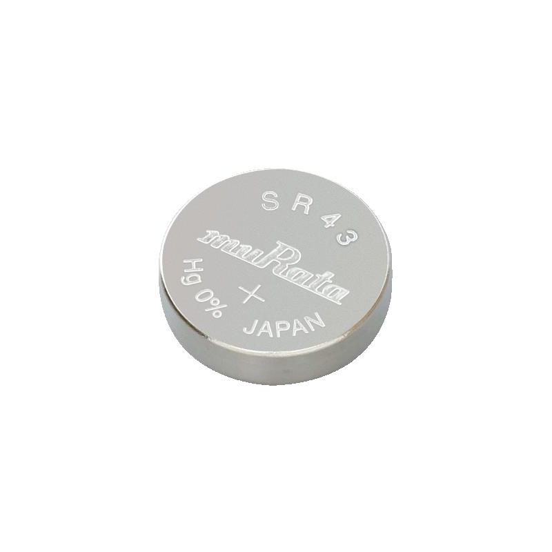 1 pcs : SR43 - BATT SILVER OX 1.55V COIN 11.6MM