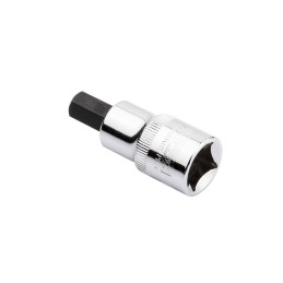 1 pcs - RS PRO 1/2 in Drive Bit Socket, Hex Bit, 12mm, 55 mm Overall Length