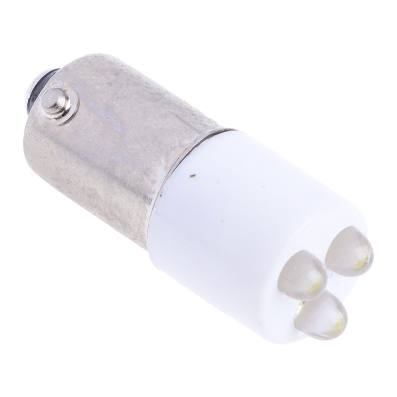 1 pcs - RS PRO White Panel Mount Indicator, 25 x 10mm Mounting Hole Size