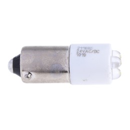 1 pcs - RS PRO White Panel Mount Indicator, 25 x 10mm Mounting Hole Size