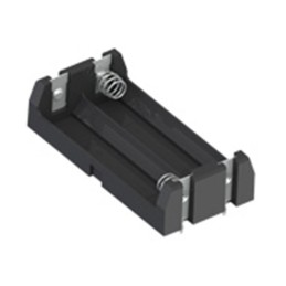 1 pcs : 1089 - BATTERY HOLDER AA 2 CELL PC PIN