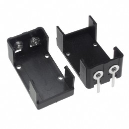 1 pcs : 1294 - BATTERY HOLDER 9V 1 CELL PC PIN