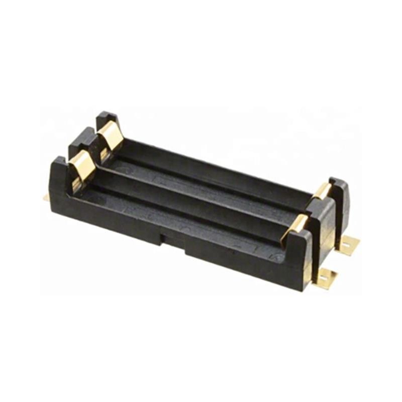 1 pcs : A-BAT-BH-B1-DA-GSR1 - BATT HOLDER MULTIPLE 2 CELL SMD