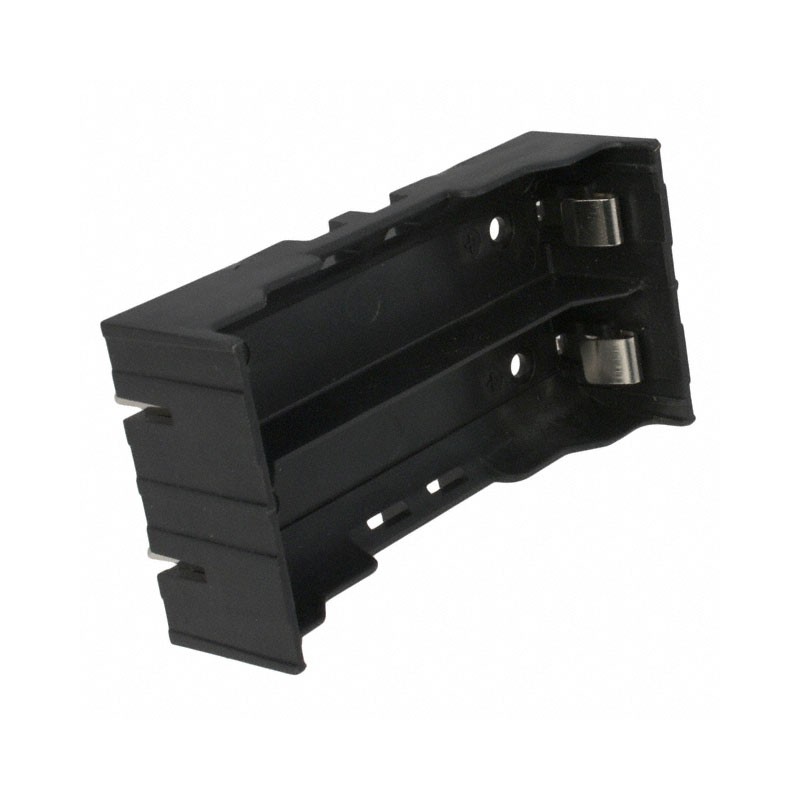 1 pcs : BK-18650-PC4 - BATT HOLDER 18650 2 CELL PC PIN
