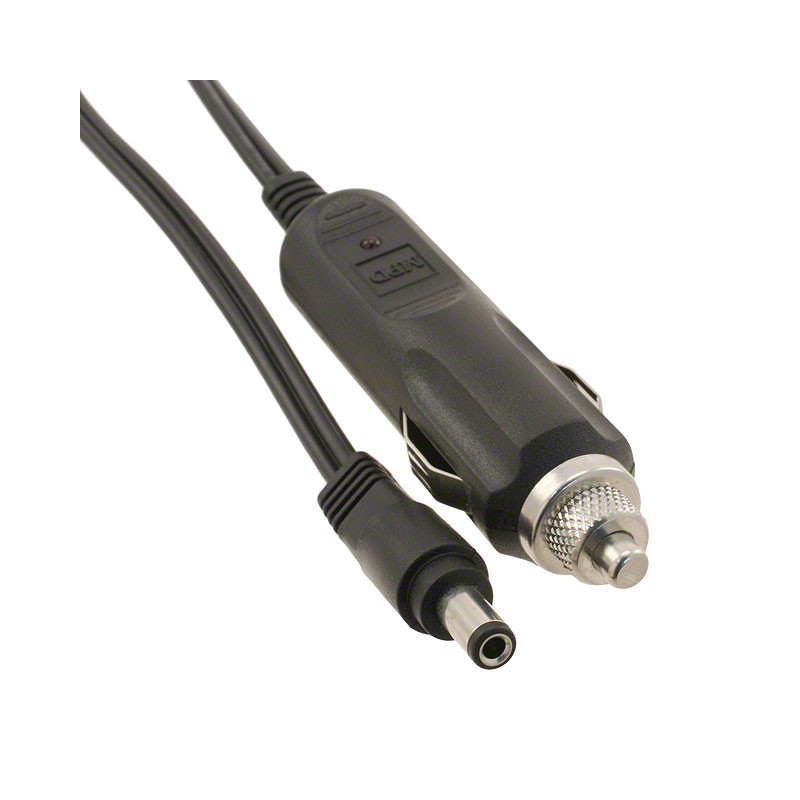 1 pcs : ZA5073-2.5 - AUTO CBL ASSY W/PLG 12V 5A W/LED