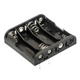 1 pcs : BC4AAPC - BATTERY HOLDER AA 4 CELL PC PIN