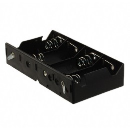 1 pcs : BH4DL - BATT HOLDER D 4 CELL SOLDER LUG