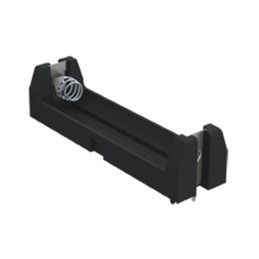 1 pcs : 1087 - BATTERY HOLDER AA 1 CELL PC PIN