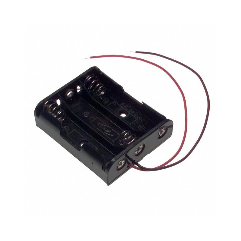 1 pcs : 2465 - BATT HOLDER AA 3 CELL 6' LEADS