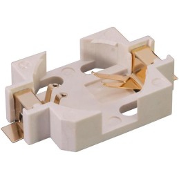 1 pcs : BAT-HLD-010-SMT-TR - BATT HOLDER COIN 16MM 1 CELL SMD