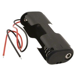 1 pcs : BC22AAW - BATT HOLDER AA 2 CELL 6' LEADS