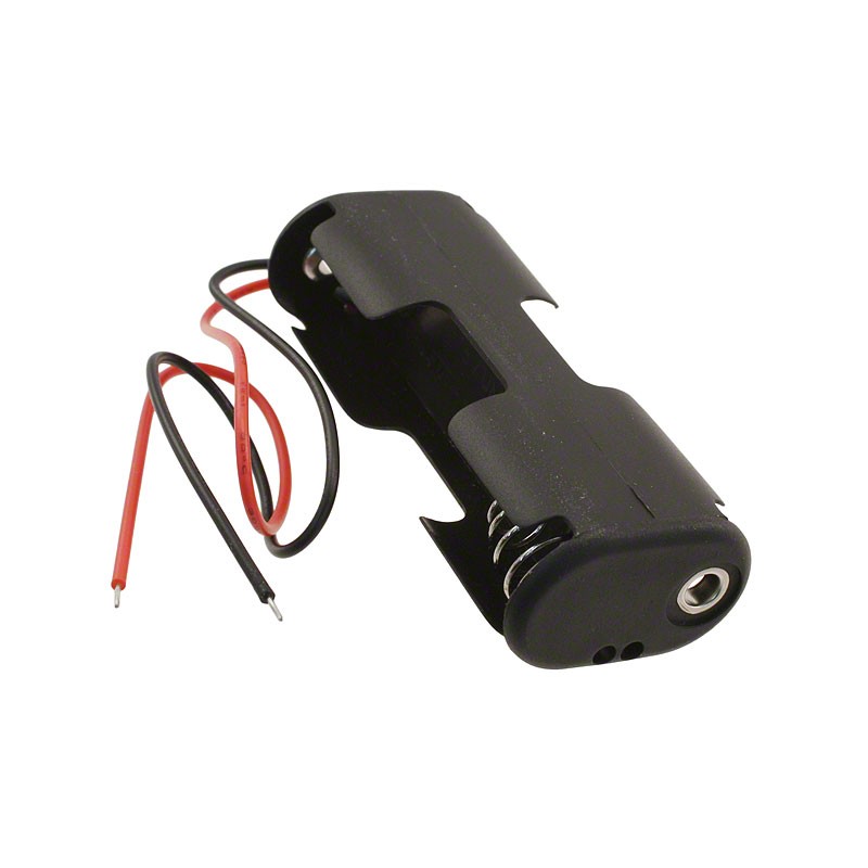 1 pcs : BC22AAW - BATT HOLDER AA 2 CELL 6' LEADS