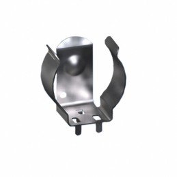 1 pcs : 54 - BATT CONT CLIP 18650 1CEL PC PIN