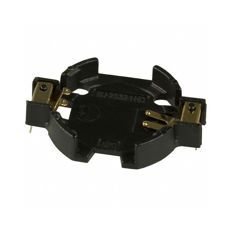1 pcs : BU2032-1-HD-G - BATT HLDR COIN 20MM 1 CEL PC PIN