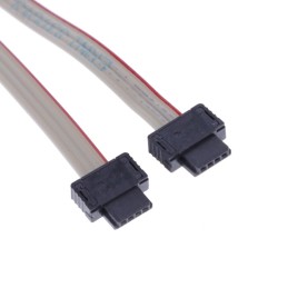 1 pcs : 839018-E - 4-PIN, FEMALE STRAIGHT, 300 MM