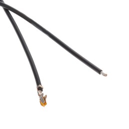 10 pcs : H3BXG-10108-B2 - SINGLE END JUMPER 8' 22AWG BLACK