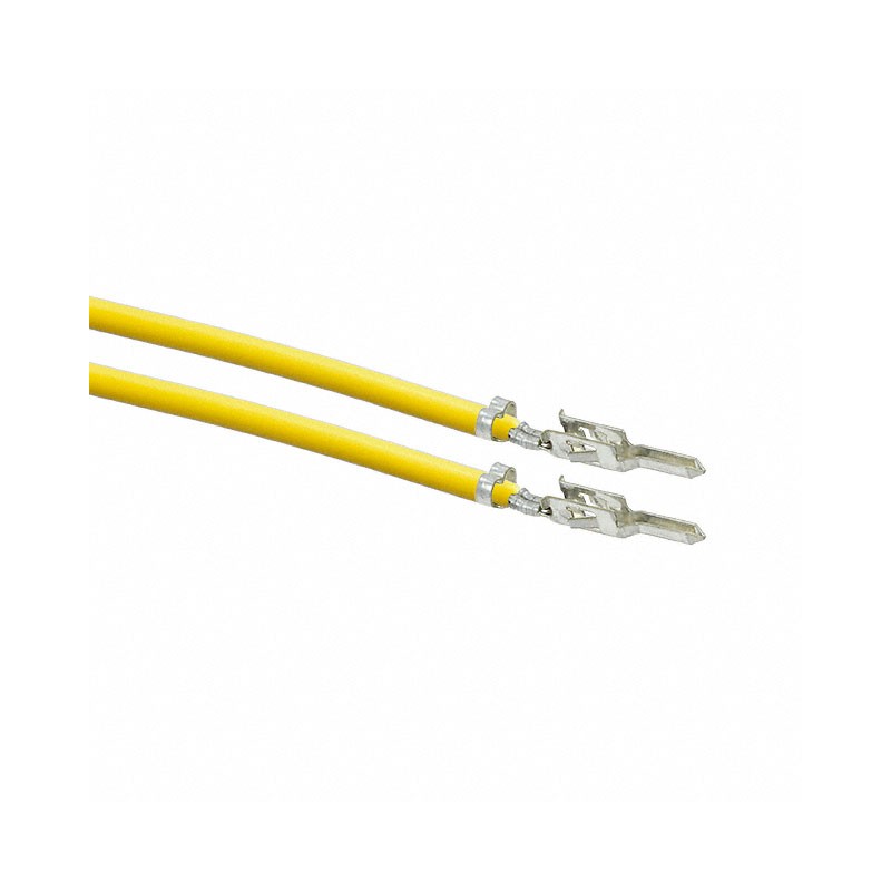 10 pcs : 0039000040-10-Y9-D - 10' PRE-CRIMP A2064 YELLOW
