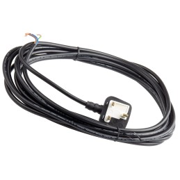 1 pcs - RS PRO Unterminated Type G UK Plug Power Cord, 6m