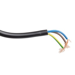 1 pcs - RS PRO Unterminated Type G UK Plug Power Cord, 6m