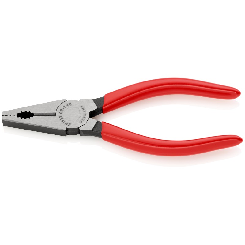 1 pcs - Knipex Combination Pliers, 140 mm Overall, Straight Tip