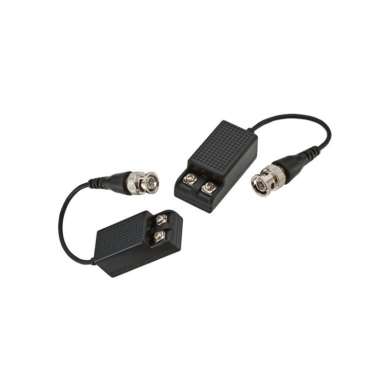 1 pcs : BLN-STPT2 - CCTV BALUN, BNC PIGTAIL, 1 PAIR