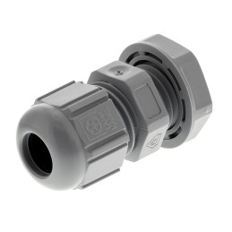 1 Bag of 5 - Lapp SKINTOP Series Grey Polyamide Cable Gland, M12 Thread, 3.5mm Min, 7mm Max, IP66, IP68, IP69K