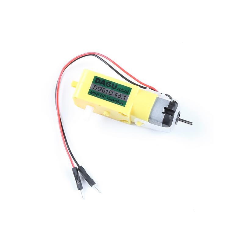 1 pcs : ROB-21245 - HOBBY GEARMOTOR - 140 RPM, MALE