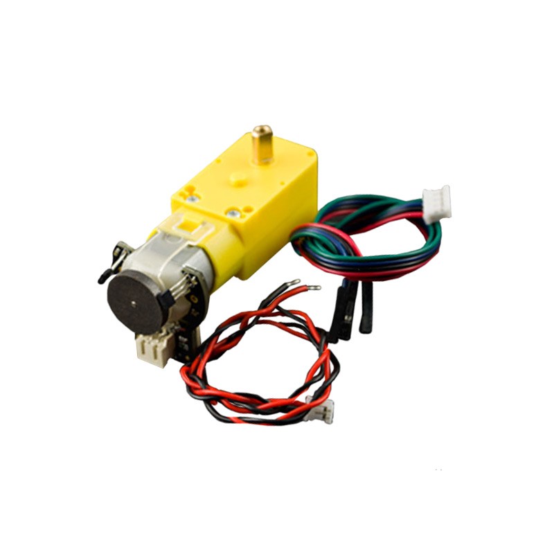 1 pcs : FIT0450 - GEARMOTOR W/ ENCODER 160 RPM 6V