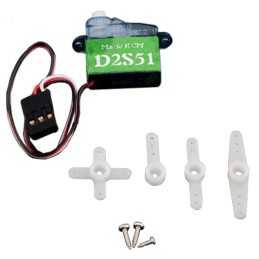 1 pcs : SER0037 - SERVOMOTOR RC 5V 360 DEG MICRO