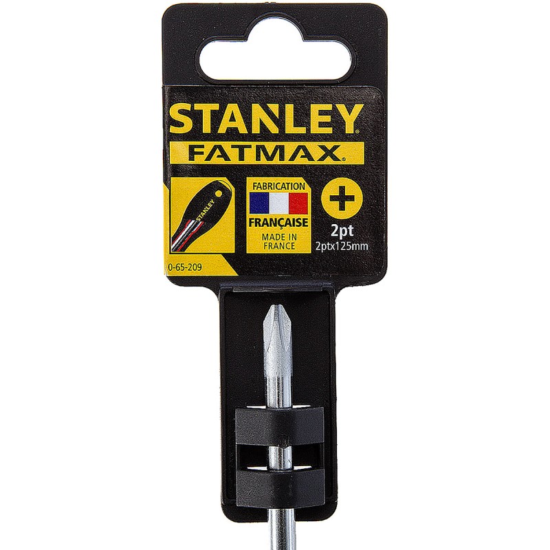 1 pcs - Stanley Phillips Screwdriver, PH2 Tip, 125 mm Blade