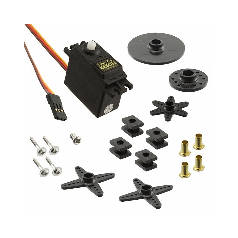 1 pcs : 155 - SERVOMOTOR RC 5V TOWERPRO SG5010