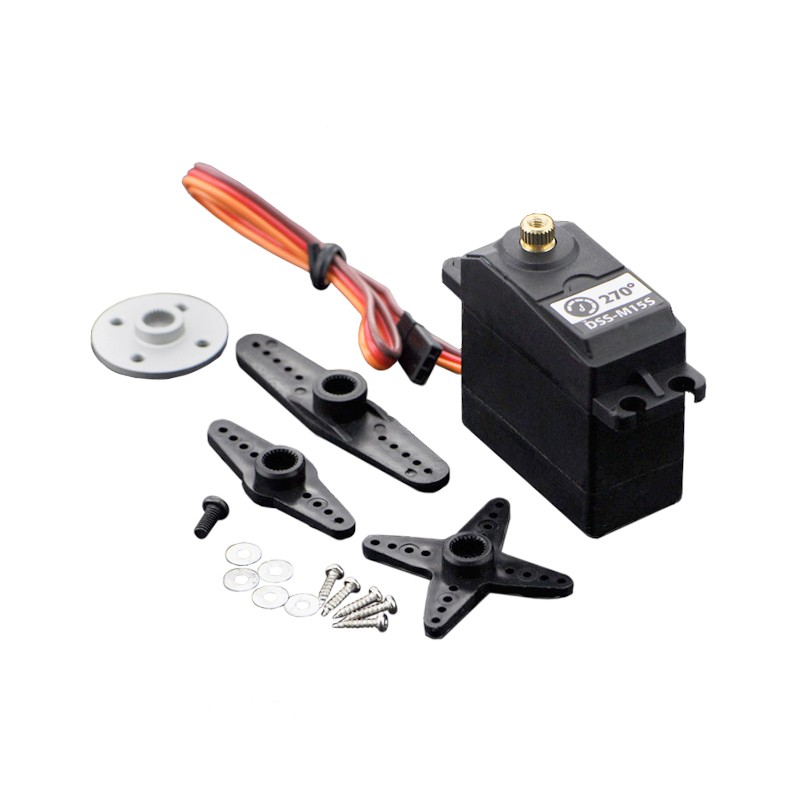 1 pcs : SER0038 - SERVOMOTOR RC 6V DF METAL GEARED