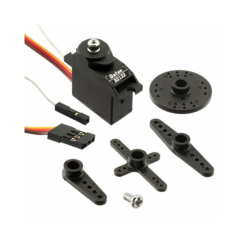 1 pcs : 1450 - SERVOMOTOR RC 6V ANALOG METAL