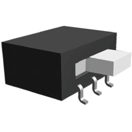 1 pcs - TE Connectivity Surface Mount Slide Switch DPDT Latching 300 mA @ 115 V ac Slide