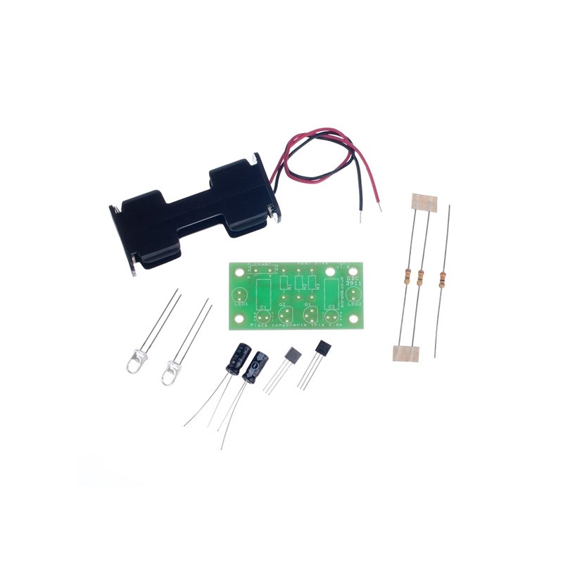 1 pcs : 2106 - REAR BIKE LIGHT PROJECT KIT