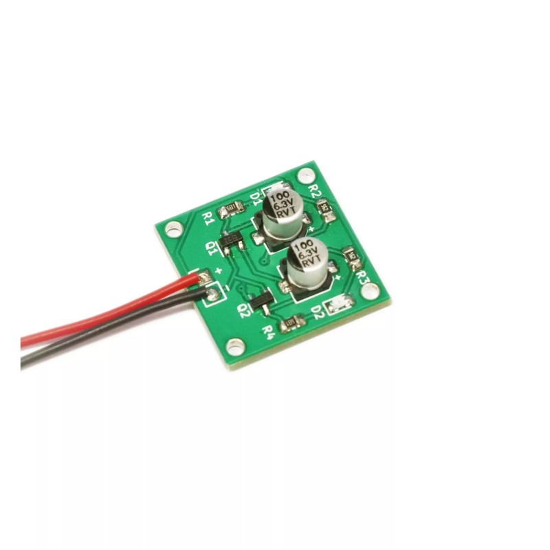 1 pcs : TRANSFLASH-SMD - Transistor Flasher SMD Trainer