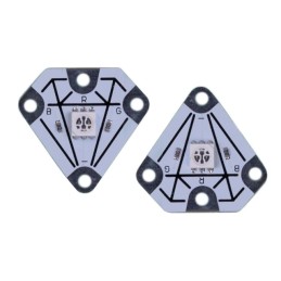 1 pcs : TEK005 - SEWABLE MULTICOLOUR LEDS